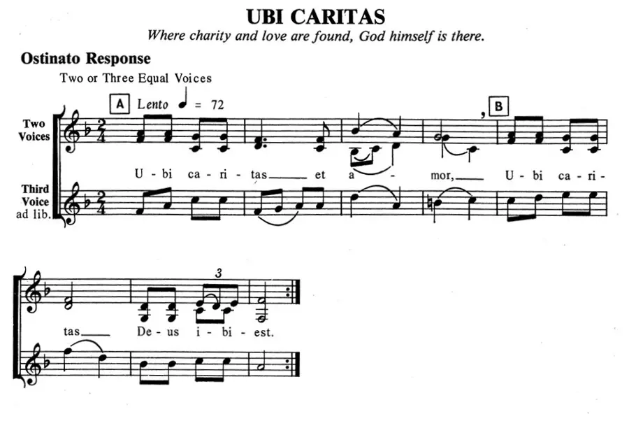 6 Ubi Caritas