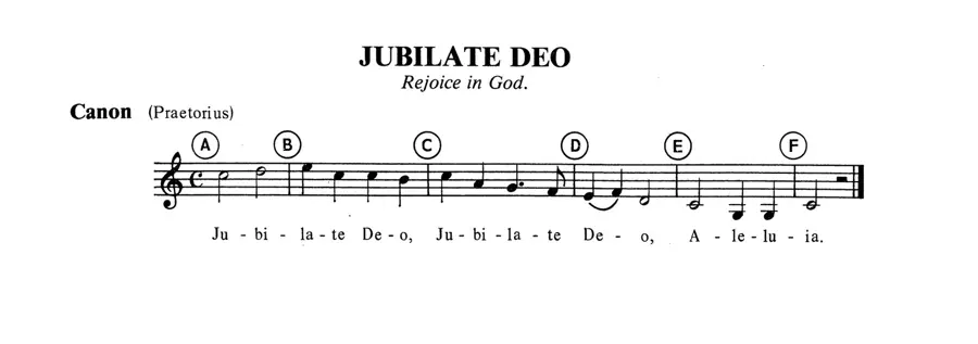 2 Jubilate Deo