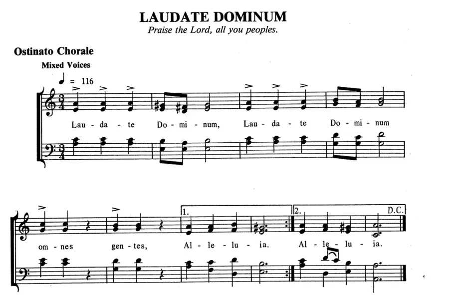 7 Laudate Dominium